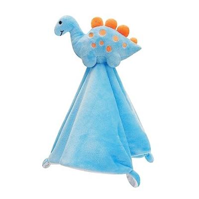 China PORTABLE Soft Cute Fleece and Satin Newborn Loveys Infant Security Blanket Baby Stuff Baby Snuggle Toy Gifts 14