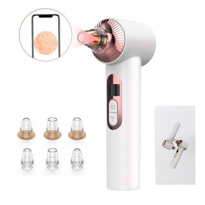 China Black Head Removal Blackhead Suction Artifact Visual Acne To Remove Blackheads To Peer Beauty Cleaner Electric Facial Cleansing Equipment for sale