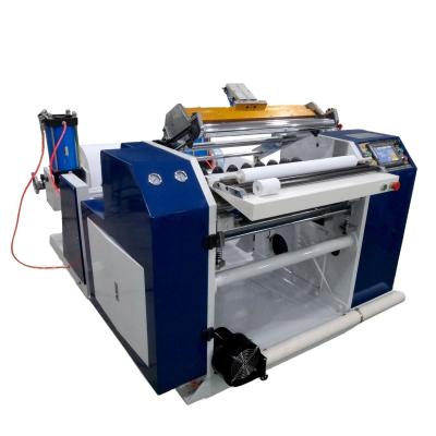 China food & Beverage factory heat sensitive paper slitting machine automatic coreless rewinding for sale