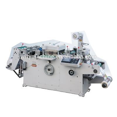 China Factory Adhesive Label Flatbed Machine Logo Die Cutter Hot Stamping Press for sale