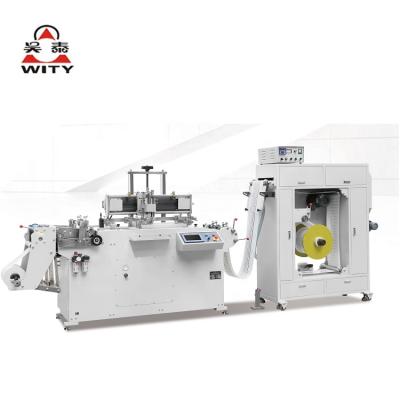 China Factory Automatic Roll To Roll Screen Printing Machine for sale