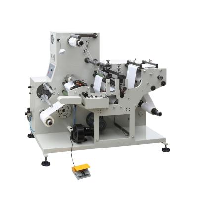 China food & Beverage Factory Adhesive Label Sticker Die Cutting And Slotting Machine for sale