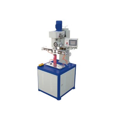 China Garment shops semi-automatic paper tube curling and sealing machine for sale