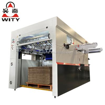 China Factory Semi Automatic Sheet Corrugated Embossing Machine Paper Cutting Creasing Machine for sale