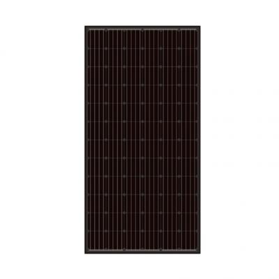 China Class A Hochey High Efficiency 360w 370w 380w 390w Solar Panel All Black PV Panels With 25 Years Warranty for sale