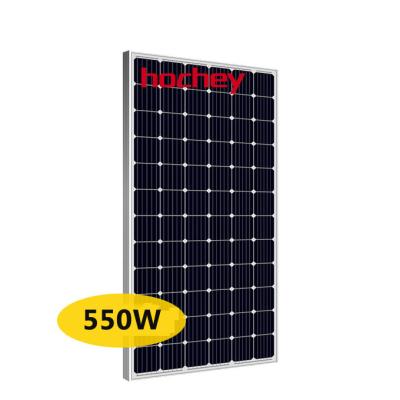 China Hochey Solar Power System Half Bifacial Mono Cell Solar Panel 400W 450W 500W 550W 600W 700W 1000W Photovoltaic PV Module Prices Factory for sale