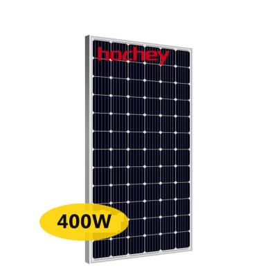 China Solar System Hochey Off Grid Monocrystalline Solar Ground Flat Grid Solar System Solar Pile 400 Watt Solar Panels for sale