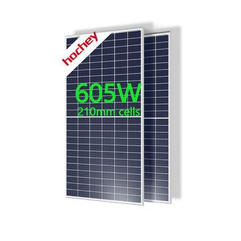 China Hochey Solar System All Black Solar Panel Module 182mm 108 Cells 405W 400W 410W Solar Panel Kit for sale