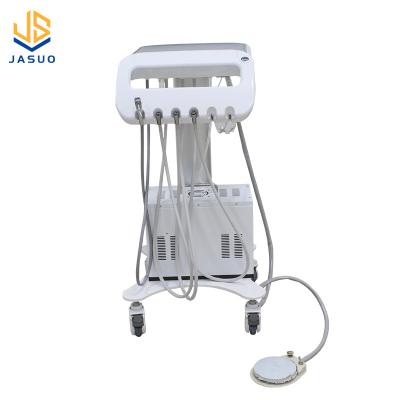 China Convenient Mobile Dental Equipment Hot Selling Portable Unit Dentist Dental Trolley With Air Compressor for sale