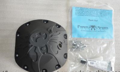 China for Jeep Jk Wrangler Poison Spider Style Front and Rear Axle Differential Cover for sale