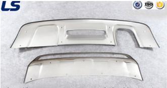 China Stainless Steel Front/Rear Bumper Protector for Audi Q3 2013+ for sale