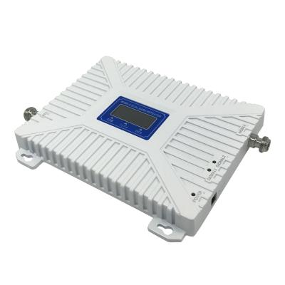 China Indoor mobile signal booster Kingtone 2g/3g/4g lte 800 1800 2100 repeater b3 b7 b20 band repeater cell phone network mobile signal booster for sale