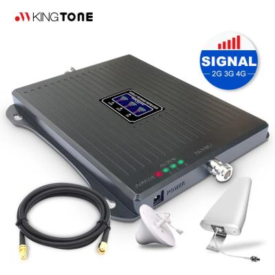 China 2021 indoor mobile phone signal booster 2g-900/3g-2100/4g-1800 repeater repeater cell phone booster black color 23 dbm mobile for home for sale