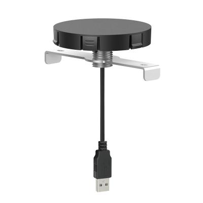 China 15W DIY Fast Concealed Wireless Charger 205KHz Under Table Furniture for sale