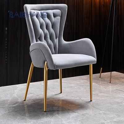 China (Others) 2021 Luxury High Quality Elegant Dining Chair PU Leather Adjustable Dining Chair for sale