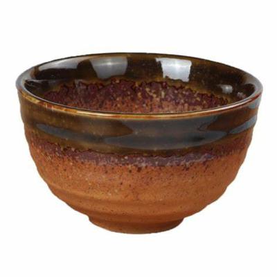 China Viable Wholesale Masha Clay Pottery Bowl Porcelain Handmade Soup Bowl for sale