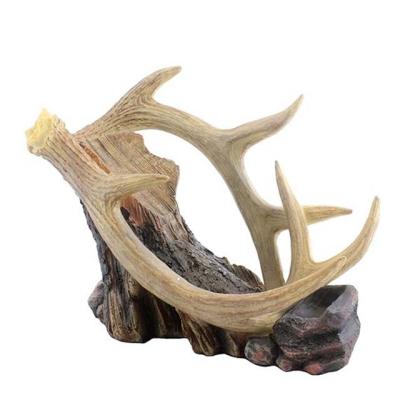 China Sustainable Custom Resin Wine Rack Deer Wine Bottle Holders Wine Rack for sale