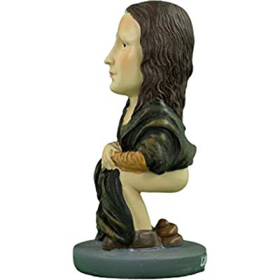 China Unique Resin Madame Caganers Europe Design Figurine Cool Home Decorative Famous Custom Decor for sale