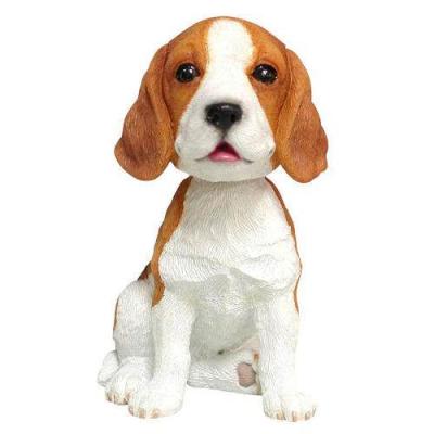 China Europe Beagle Flip Head Dog Movable Head Nodding Head Dog for sale