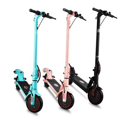 China Unisex USA US Warehouse 7.5ah Honeycomb Rubber Tire Adult 2 Wheel Solid E Scooter Adult Electric Standing Scooter for sale