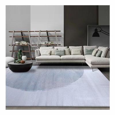 China Washable home rugs and blankets for sale modern style machine made luxury rug for living room for sale