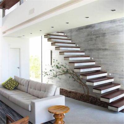 China Home Bedroom / LED Commercial Construction Floating Tread For Stairs / Floating Step For Stairs For Home Indoor Use for sale