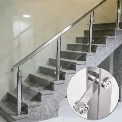 China Customized Design Modern Design Stainless Steel Handrails Free Standing Handrails for sale