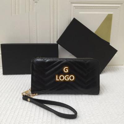 China Wholesale Anti-theft All Kinds Fashionable Famous Brands Women Wallets G And Purse Money Clip for sale