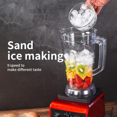 China Multifunctional Best Kitchen Appliances High Speed ​​Smoothie Machine Commercial Juicer 3.5L Blender for sale