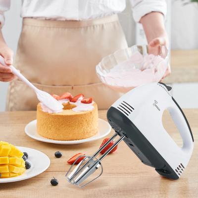 China Electric Hand Mixer Bread Beater Bread Beater Ejector Button 7 Speed ​​Egg Mixer Bakery Agitator Flour Mixer Beaters Household Appliances for sale