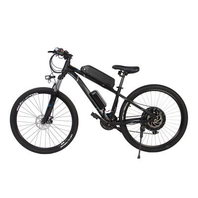 China Steel Mid Drive Adult 350W Lithium Electric Bicycle Electric Bicycles Wide Range Ebike Battery for sale