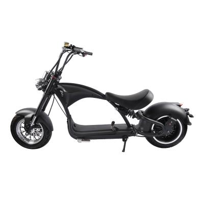 China Steel Chopper Electric Scooter Coc Motorcycle Citycoco Scooter With Battery Bike Bicycle Dismountable Motor for sale