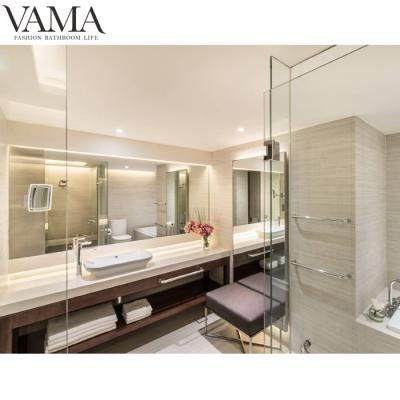 China VAMA Australia Hotel Furniture Waterproof Modern Bathroom Vanity Five Star Wechat 13652923069 for sale