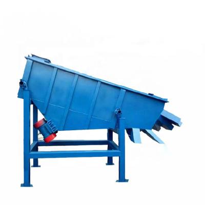 China Screen the size of steel ball and steel section Abrasive Plant Special Screening Equipment Corrosion-resistant/ Easy to Operate Linear Sieve for sale