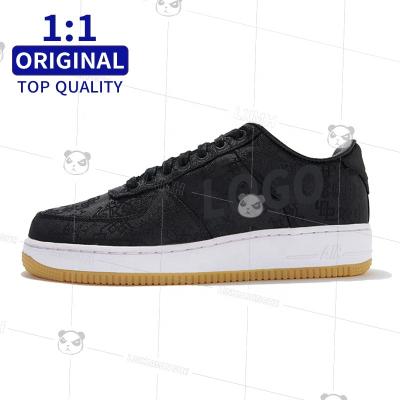 China Cushioning good quality zapatillas air jordaneliedlys AF1 style Travis Scott retro high top luxury basketball shoes custom sneakers shoes for sale