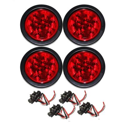 China Trailer Parts Round 10 LED Trailer Light Kits for sale