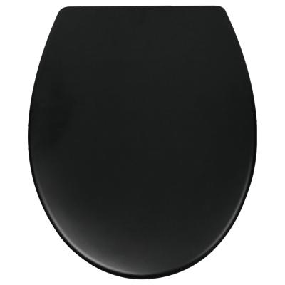 China Slow-end Toilet Seats Toilet Seats One Button Quick Release Round Shape Soft Narrow Urea Toilet Seat for sale