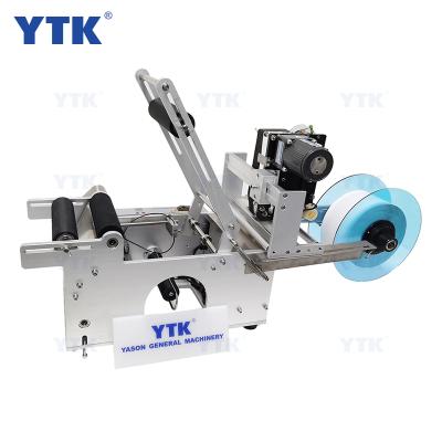 China YTK-50D Food Labeling Machine Labeler Bottle Manual Labeling Machine Bottle for sale