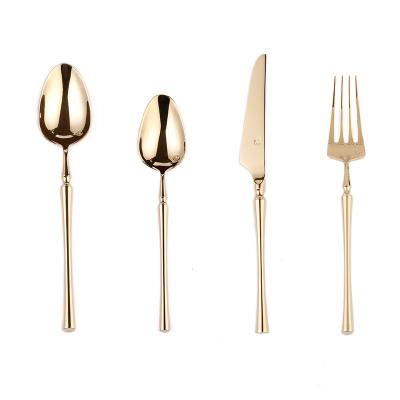 China Viable Take 30 % Off High Quality Mirror Polish 304 Stainless Steel Flatware Set for sale