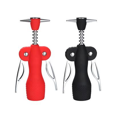 China Wing Corkscrew Wine Opener Bottle Multi Functional Zinc Alloy Opener for sale