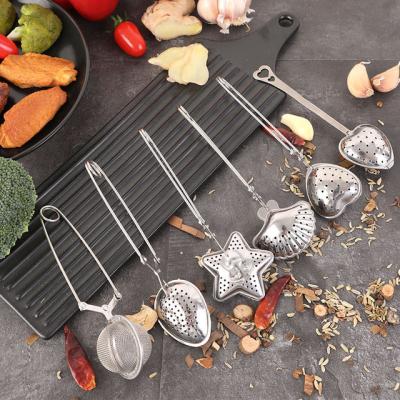 China BPA Free Sustainable Bulk Tea Gap Diffuser Metal Stainless Steel Mesh Tea Infuser for sale