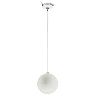 China Wholesale Modern Simple Luxury Decorative Elegant Well Made Luxury COB LED Marble Ball Pendent Chandeliers Recessed Mount Ceiling Lights for sale