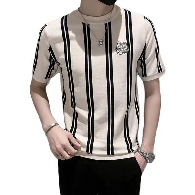 China 2022 New Short Sleeve Men's Summer Sports Loose Fashion Casual Men's Short Sleeve T-Shirt for sale