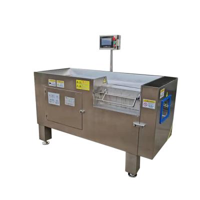 China Automatic Meat Processing Equipment Meat Cube Cutter Chicken Dicer Machine Meat Cube Cutting Machine for sale