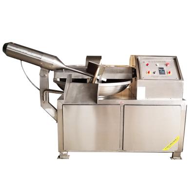 China Hotels 40L 125L Per Liter Professional Automatic Batch Vacuum Meat Bowl Cutter for sale