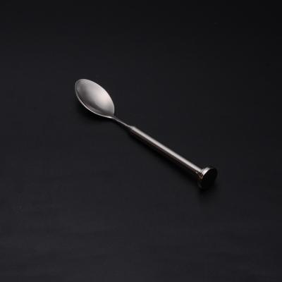 China 304 Bar Viable Hot Spoon Stainless Steel Factory Direct Sale Foldable Cocktail Stick Stirrer for sale