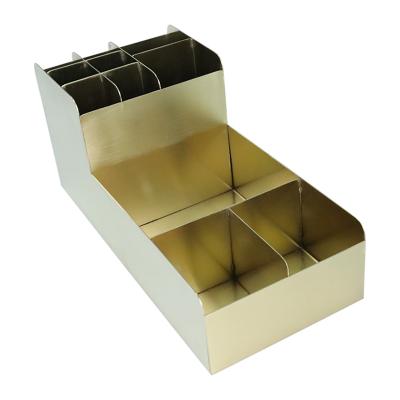 China Modern 304 Stainless Steel Tissue Napkin Holder / Restaurant Napkin Holder Box for sale