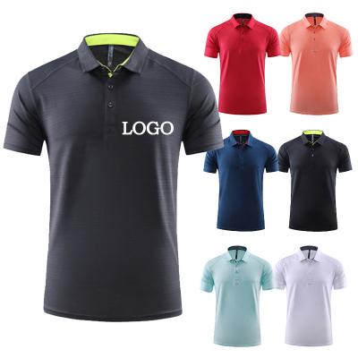 China Custom Logo Design Summer QUICK DRY Custom Cotton Pique Wholesale Simple Casual Men's 100% Leisure Polo Shirts for sale