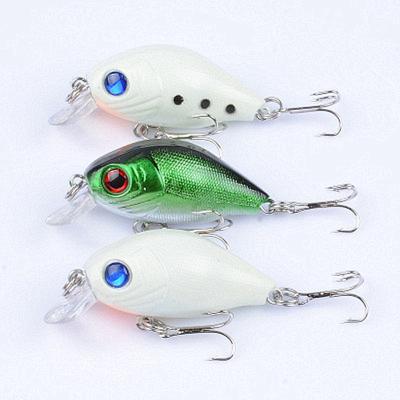 China ABS Plastic 3D Fishing Lures Cheap Artificial Hard Fishing Lure 5cm/7g CrankBait Bait Crank Tackle for sale