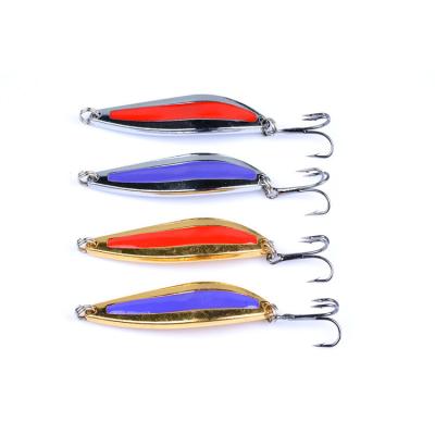 China Colorful Metal Metal Spoons Fishing 5g 4.3cm Big Saltwater Spoon Fishing Lure for sale